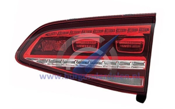 Feu arrière intérieur droit à LED compatible avec Golf 7 2012-2017