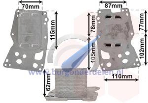 F30/31 Oliekoeler voor motor 316d / 318d / 320d / 325d