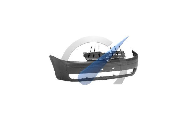 Corsa C 2003-2004 Voorbumper zwart