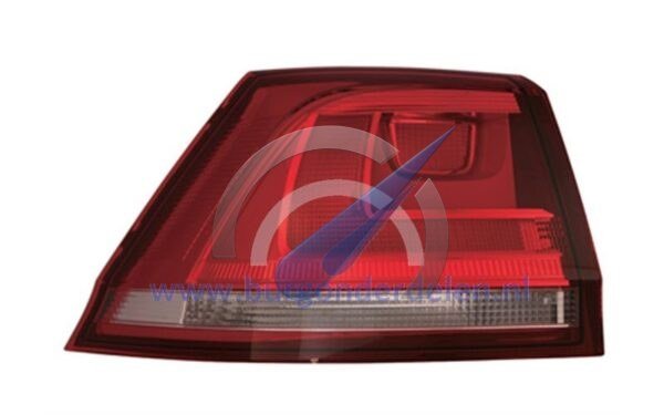Linke äußere Rücklichtlinse, passend für Golf 7 Variant 2012-2017