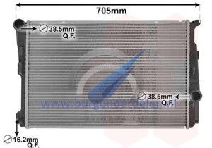 Radiador F25 18i / 20i / 20i AT / 28i / 35i / 18d / 18d AT / 20d / 30d / 35d