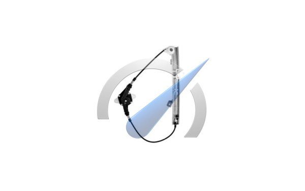 Gr. Punto, manueller Fensterhebermechanismus hinten links