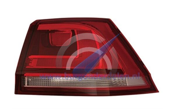 Feu arrière extérieur droit teinté, compatible avec Golf 7 Break 2012-2017