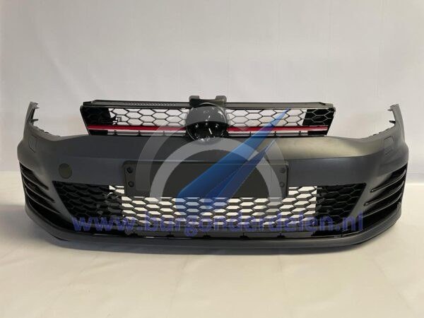 Pare-chocs avant style GTI compatible avec Golf 7 2012-2017