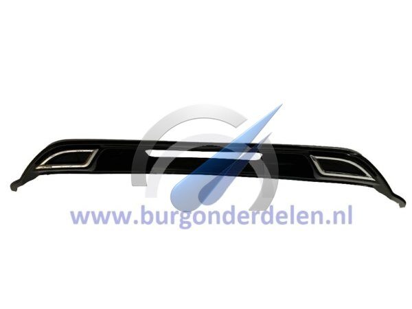 R-line look rear diffuser suitable for Golf 7 2012-2017