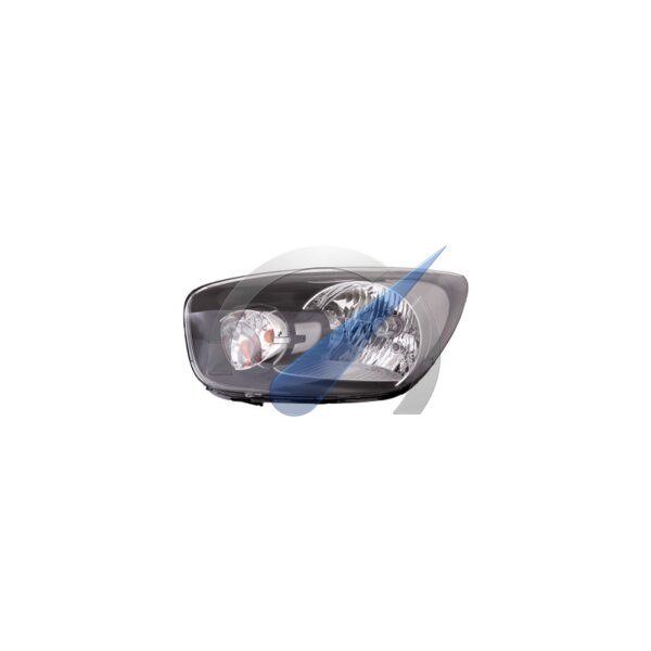 Phare avant gauche H4 à réglage électrique pour Honda Picanto 2011-2017.