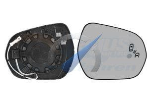 Rétroviseur extérieur droit chauffant + assistance latérale pour Ford Fiesta 2017-2021