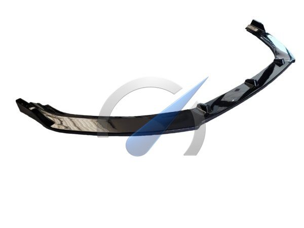 Splitter spoiler op voorbumper hoogglans zwart geschikt voor Golf 7 2012-2017