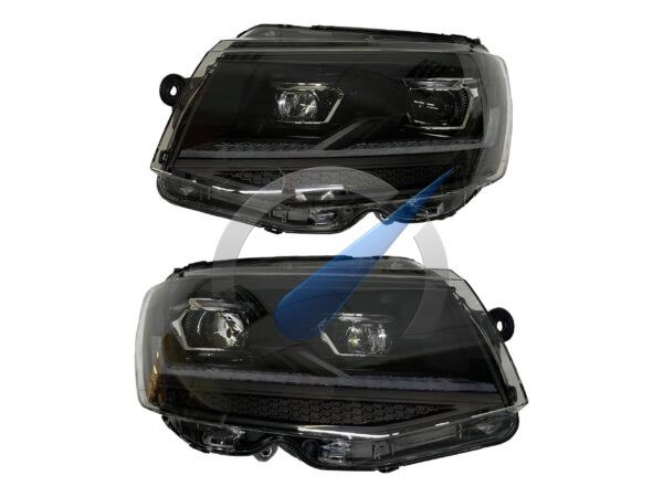 Full LED dynamiske frontlykter med blinklys passer til T6 2015-2019