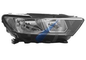 Rechter Scheinwerfer H7 + Valeo-Motor, passend für T-Roc ab 2017