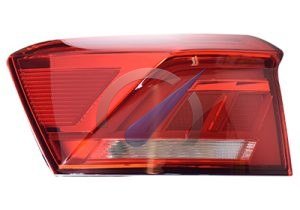 Luz trasera LED exterior izquierda compatible con T-Roc -2017+