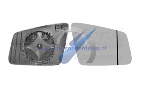 A W176 Spiegelglas rechts asferisch verwarmd