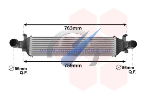 A W176 Intercooler euro 5