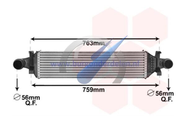 A W176 Intercooler Euro 6