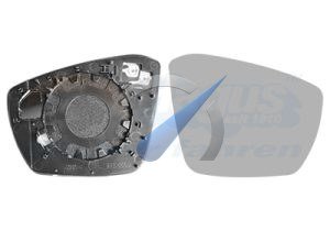 Spiegelglas rechts verwarmbaar geschikt voor T-Roc 2022+