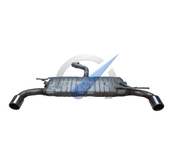 VW Golf 6 GTI exhaust silencer