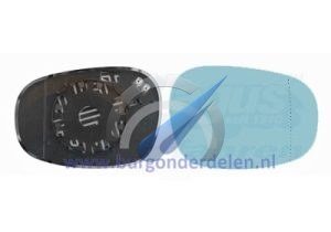 E90/91 Spiegelglas rechts asphärisch blau Glas