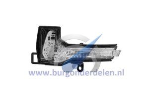Linkes LED-Seitenlicht im Spiegel, passend für Polo 2G 2017-2026