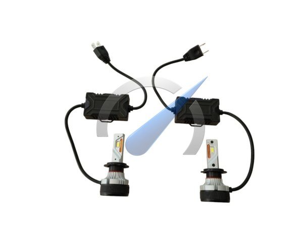 Ampoule LED H7, lumière blanche, 65 watts