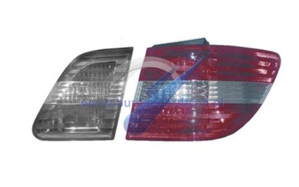 B W245 Rücklichtglas außen rechts getönt