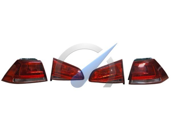 Used taillight set suitable for Golf 7 2012-2017