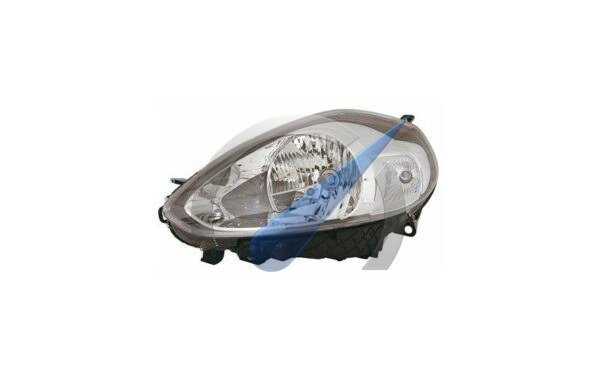 Punto Evo Koplamp links H4 met elek.motor