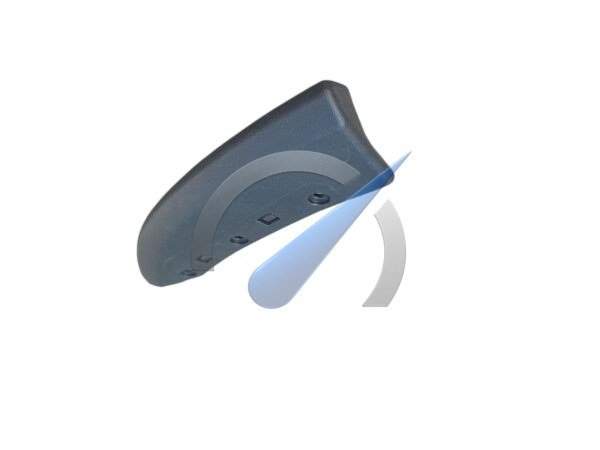 Spoiler de pare-chocs avant gauche compatible avec Polo GTI/R-line 2021+