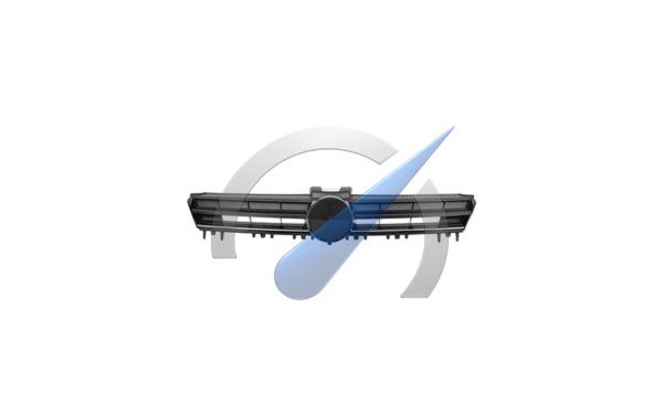 Trendline decorative grille suitable for Golf 7 2012-2017