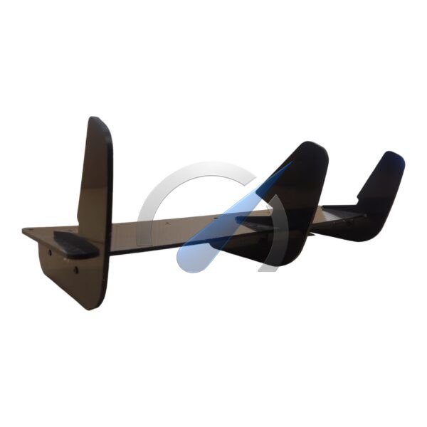 Polo 6R rear bumper spoiler diffuser splitter