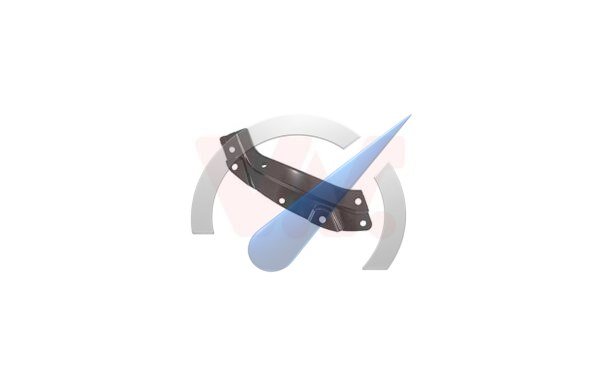 Panel situado encima del faro derecho, apto para Polo 6R 6C 2009-2017.