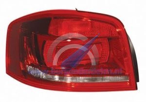 Audi A3 bis 05/2010 Linke Rückleuchte ohne elektrische Teile, 3-Türer