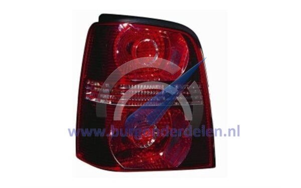 Left rear light without electrical part suitable for Touran
