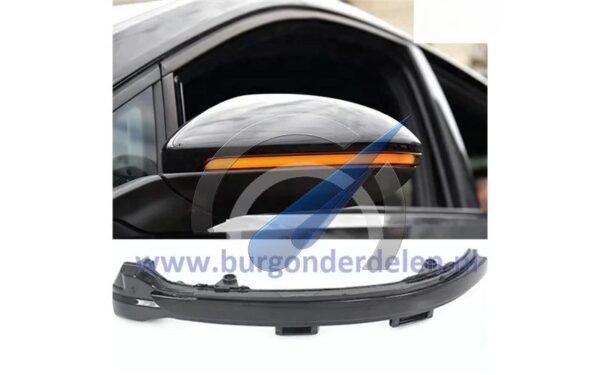 LED dynamic mirror indicator lights smoke set suitable for Golf 7 & 7.5 2012-2020