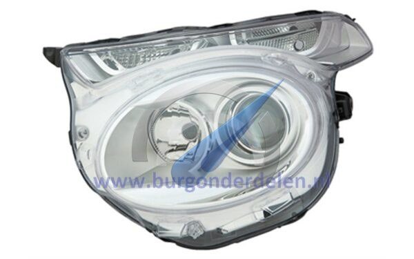 Dubbele koplamp links H7+H7 gechikt voor citroen C1 2014+