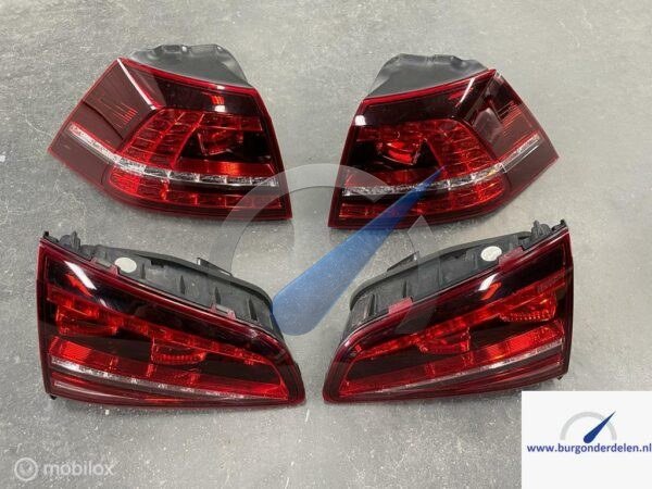 Used LED tail light set suitable for Golf 7 2012-2017