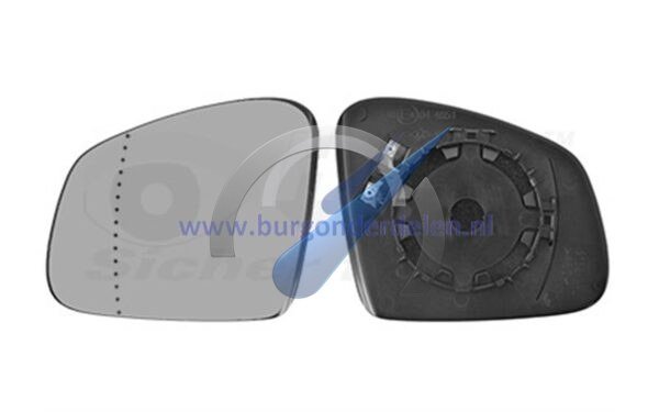 Twingo Beheiztes Spiegelglas links