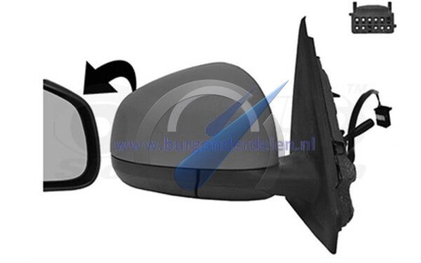 Sensor de temperatura de 2 pines para el cebado del espejo retrovisor derecho del Twingo