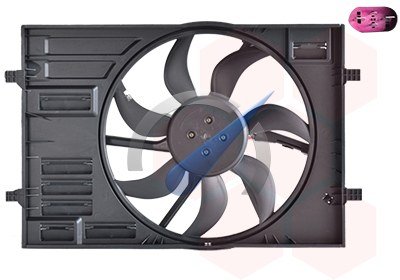 Ventilateur de refroidissement adapté pour Golf 7/T-roc/Passat/Tiguan/Leon/Karoq/Ateca/Kodiaq/A3/Q3/TT/