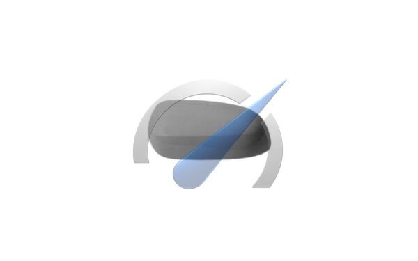 Corsa C Left side mirror cover primer