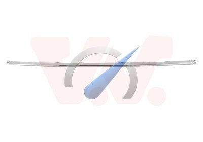 Embellecedor cromado central del parachoques delantero, apto para Golf 8 2020-2024.