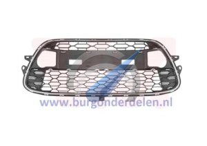 C3 frem til 2013 Sort forkromet bunngrill