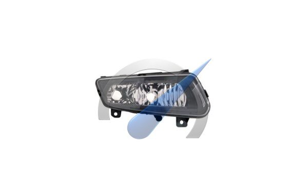Mistlicht met daglicht rechts zwart GTI geschikt voor Polo 6R