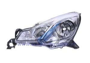 C3 up to 2013 Headlight left H7 + H1 electric motor