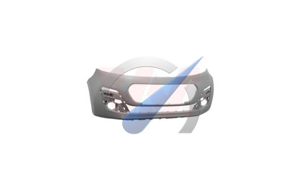 Peugeot 107 Frontstoßstange 2012-2014 grundiert