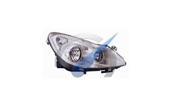 Corsa D Koplamp rechts H7 + H1