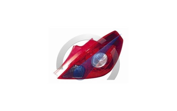 Corsa D Right rear light 3-door without electrical part