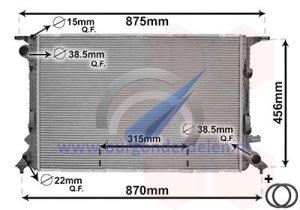 A5 Radiator 3.0 TFSi / 3.0 TDi MT