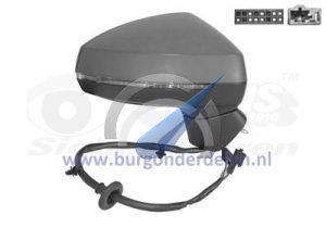 A3 Electric exterior mirror fully right primer heated