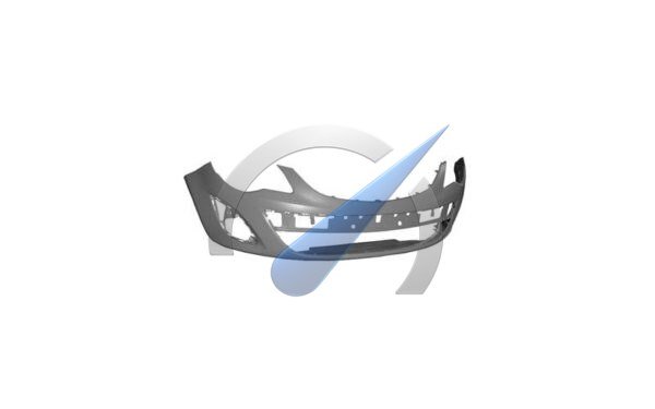 Front bumper suitable for Opel Corsa 2011-2015
