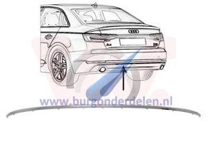 A4 Kromlist under bakre støtfanger